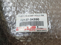 Original New Toyota Hilux Right Front Bumper Fog Light Trim