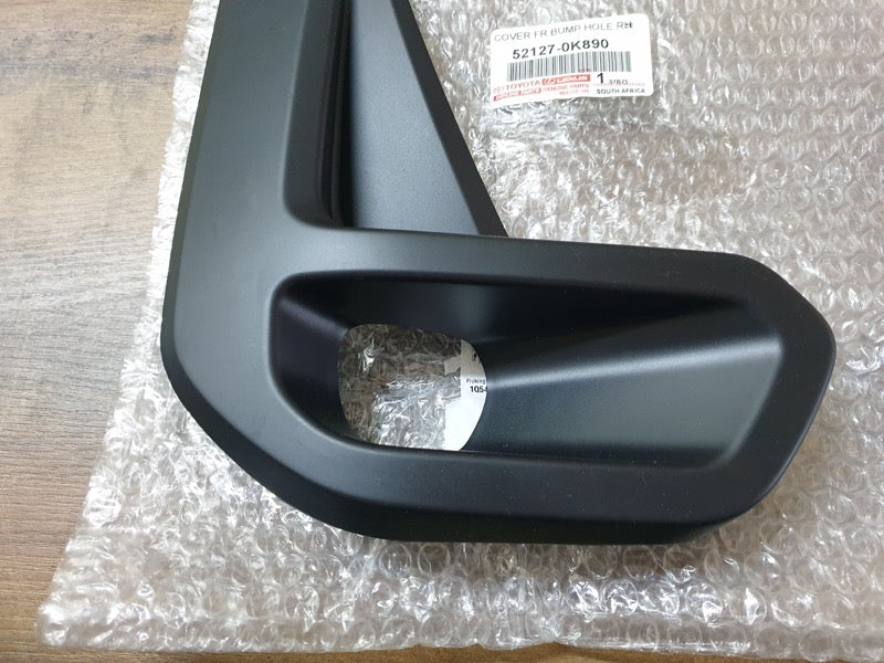 Original New Toyota Hilux Right Front Bumper Fog Light Trim