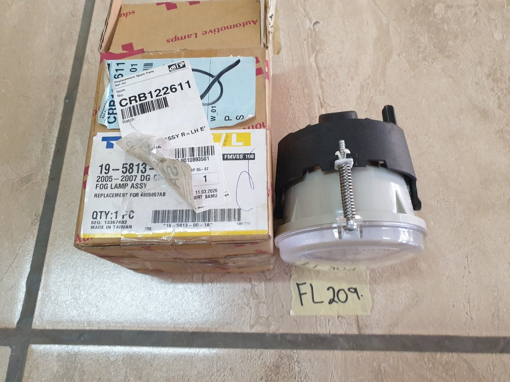 Chrylser Jeep Dodge Aftermarket Left Fog Light replacement for 4805857AB