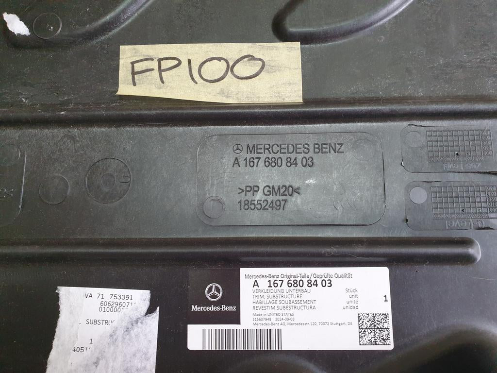 Mercedes-Benz GLE W167 Left Rear Chassis Cover