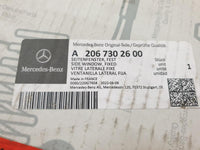 Original Used Mercedes-Benz C-Class W206 2022 Right Rear Fixed Window