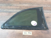 Original Used Fiat 500 Left Rear Quarter Glass