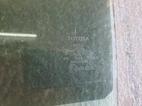 Original Used Toyota Land Cruiser Left Front Door Window Glass