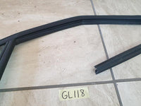 Original Used Opel Crossland X Left Front Window Channel With Quarter Glass Fixed Window