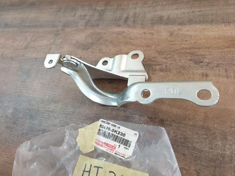 Original New Toyota Fortuner Hilux Left Front Bonnet Hinge