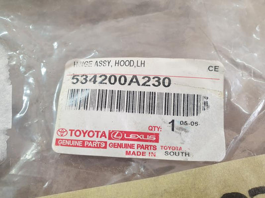 Original New Toyota Corolla Cross Left Front Bonnet Hinge