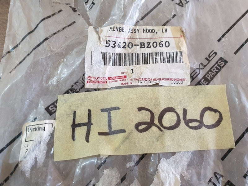 Original New Toyota Avanza Left Front Bonnet Hinge