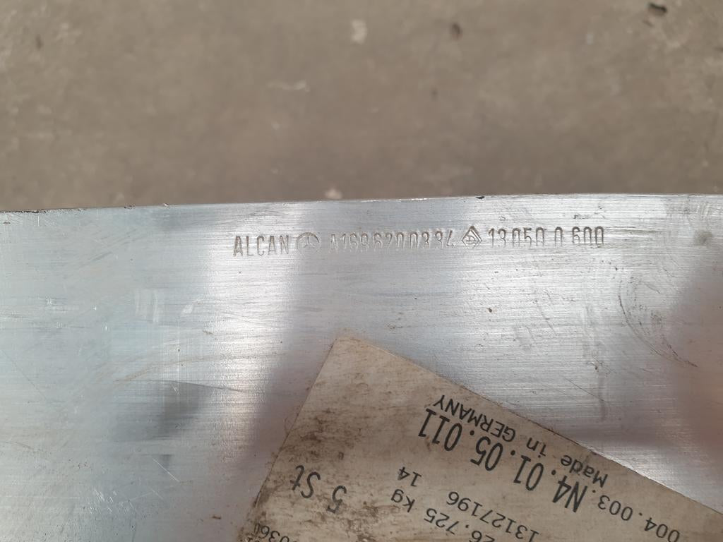 Original New Mercedes-Benz A-Class W169 Front Bumper Carrier Cross Member Support