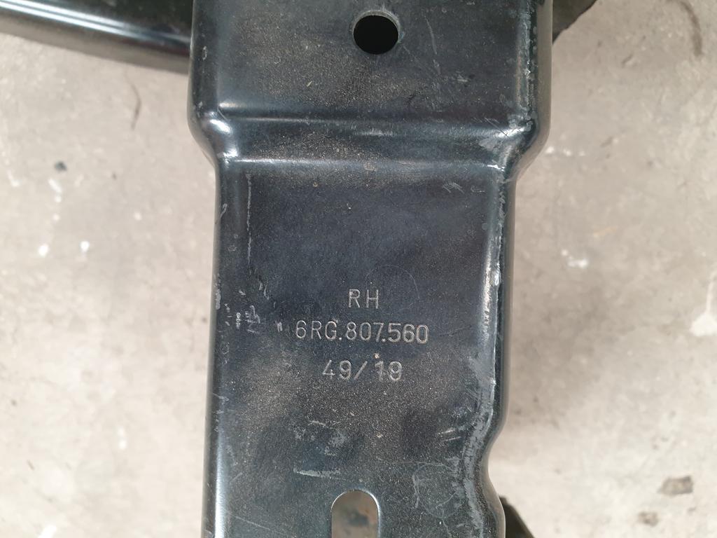 Original Used Volkswagen Polo Front Bumper Carrier