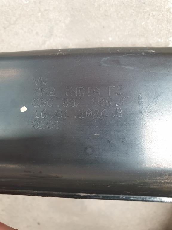 Original Used Volkswagen Polo Front Bumper Carrier