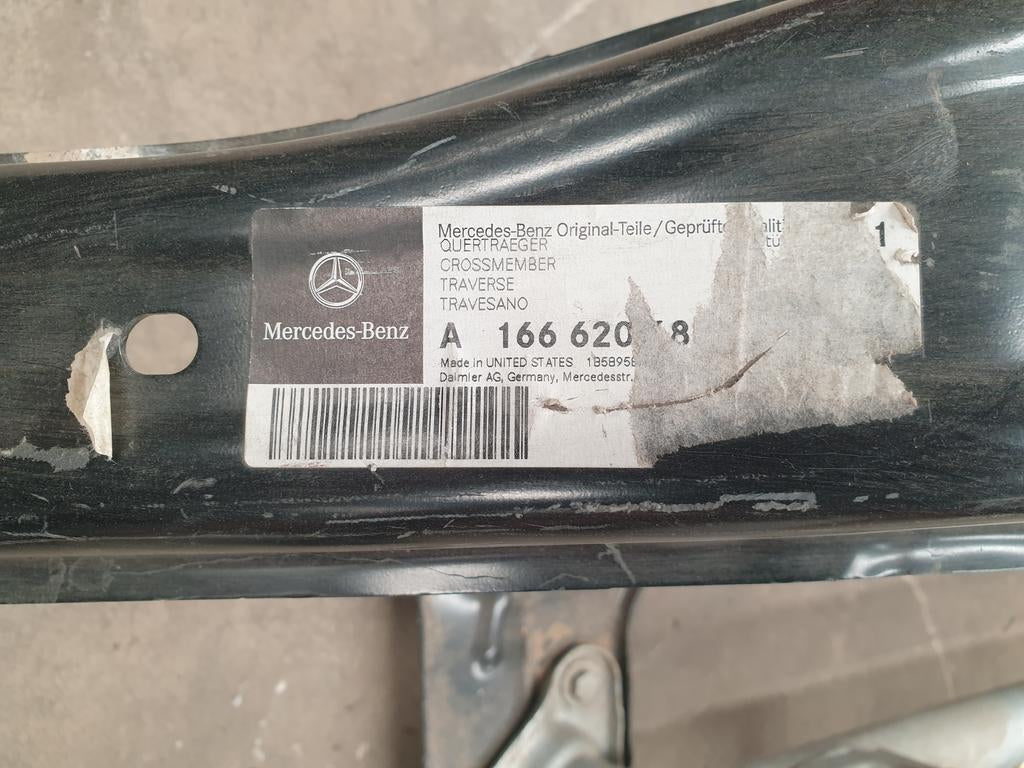 Original Used Mercedes-Benz GLE ML W166 Lower Front Crossmember