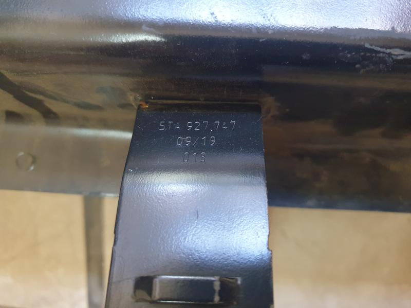 Original Used Volkswagen Touran Front Bumper Reinforcement