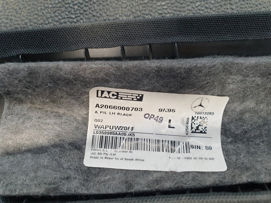 Mercedes-Benz C-Class W206, C200 2023 Left Interior Pillar Cover