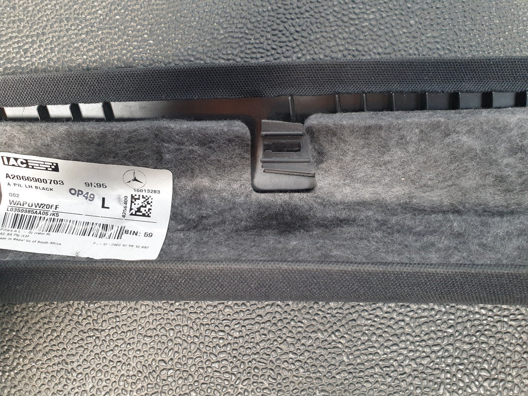 Mercedes-Benz C-Class W206, C200 2023 Left Interior Pillar Cover