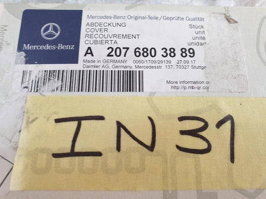 Original New Mercedes-Benz E-Class W207 Air Conditioner Control Module Surround Cover