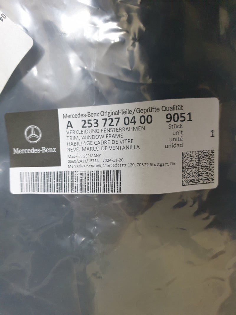 Original New Mercedes-Benz GLC Coupe C253 X253 Right Front Door Interior Top Moulding Frame