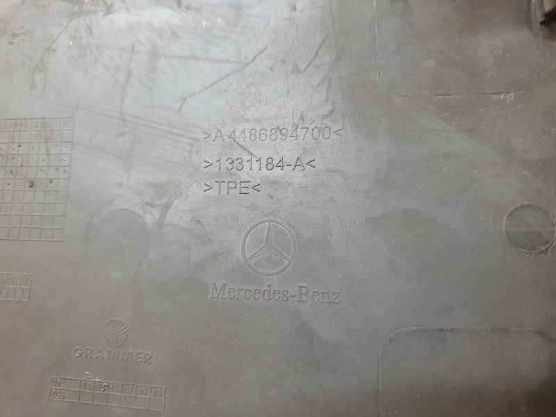 Original Used Mercedes-Benz Interior Storage Compartment Rubber Mat