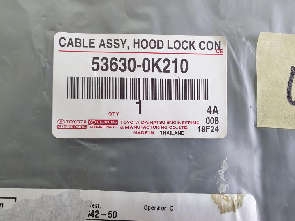 Toyota Hilux Bonnet Cable