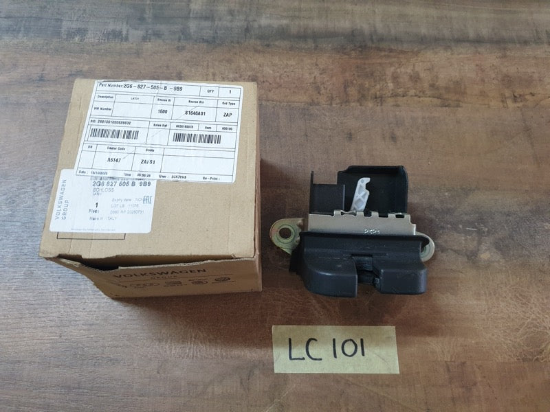 Original Used Volkswagen Polo Boot Lid Lock
