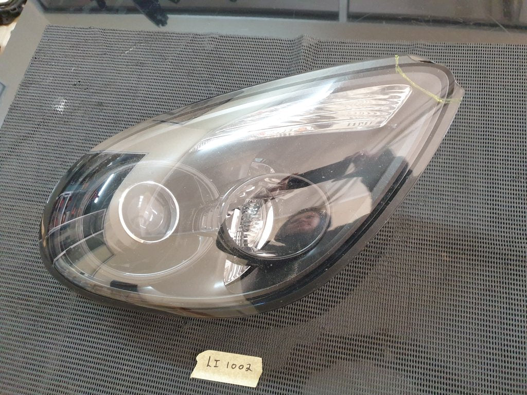 Original Used Porsche Cayman Right Headlight - Broken pieces of lens included