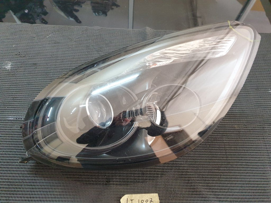 Original Used Porsche Cayman Right Headlight - Broken pieces of lens included