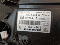 Original Used Porsche Cayman Right Headlight - Broken pieces of lens included