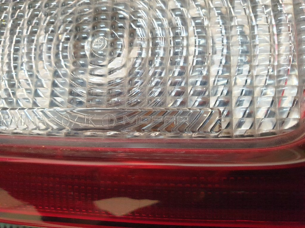 Jeep Wrangler Left Taillight