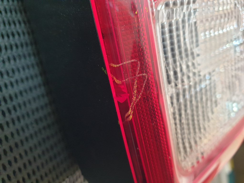 Jeep Wrangler Left Taillight
