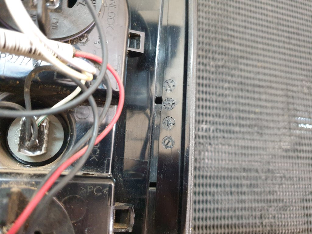 Jeep Wrangler Left Taillight