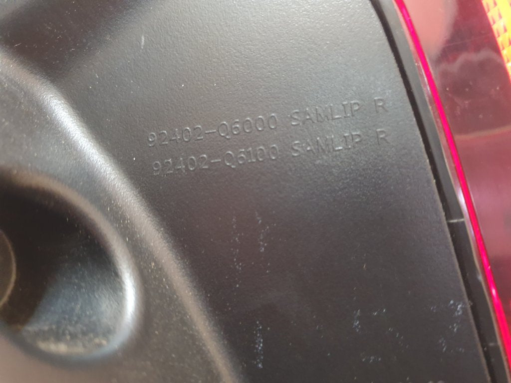 KIA Seltos 2023 Right Rear Outer Taillight