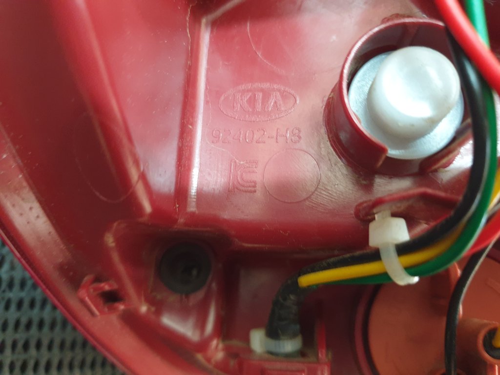 KIA Rio IV Right Taillight