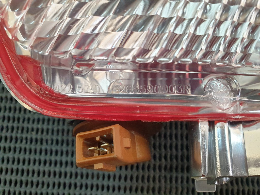 Renault Captur Left Rear Fog Light