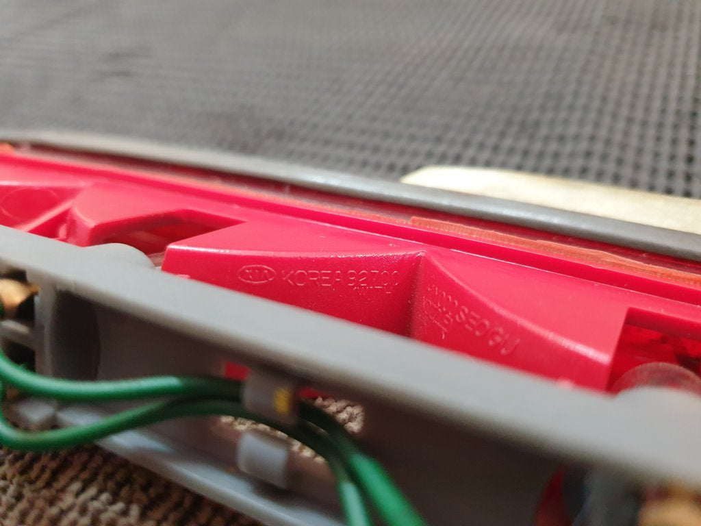 KIA Picanto Boot Lid Third Brake Light
