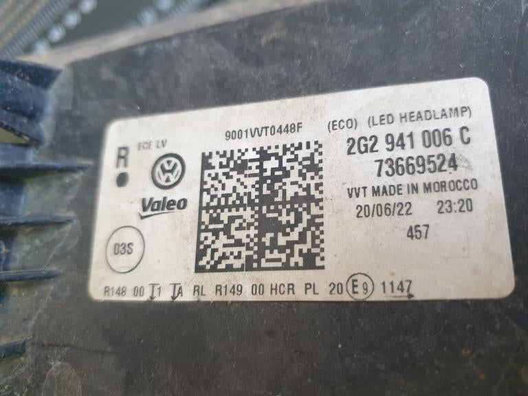 Volkswagen Polo Right Headlight