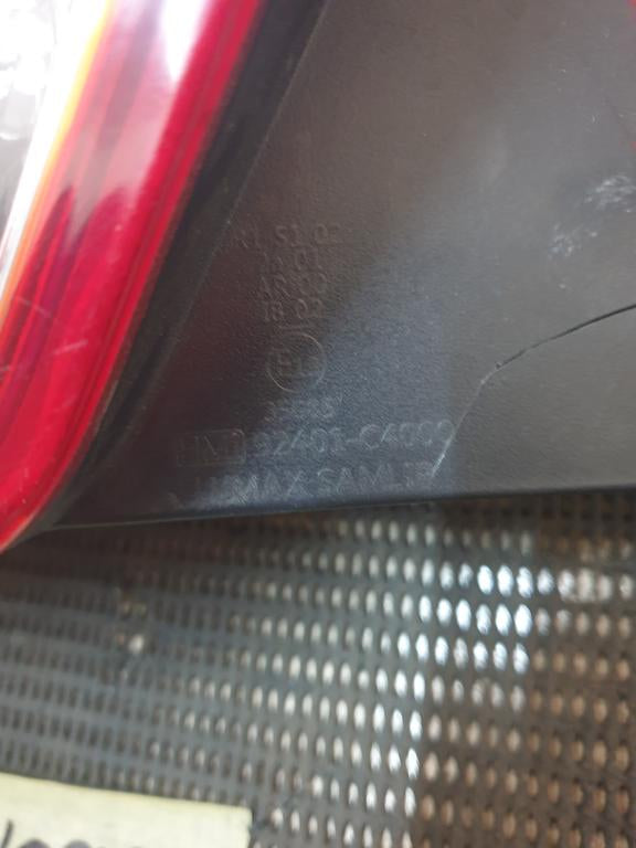 Hyundai Atos 2019, 2020, 2021, 2022 Left Taillight