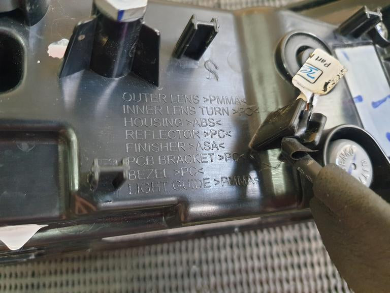 Toyota Starlet Cross Left Rear Outer Taillight