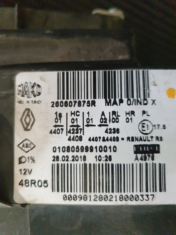 Renault Clio IV Left Headlight