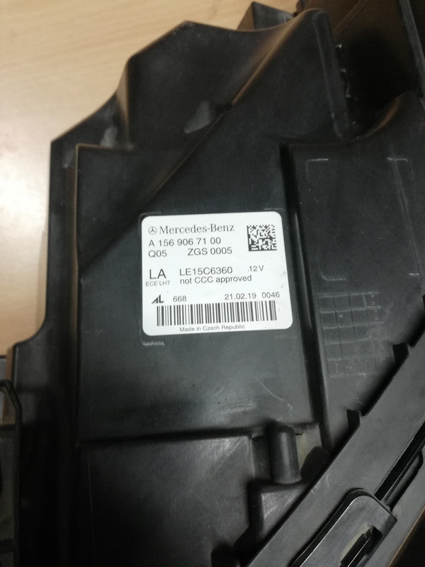 Mercedes-Benz GLA W156, 2019 Left Headlight