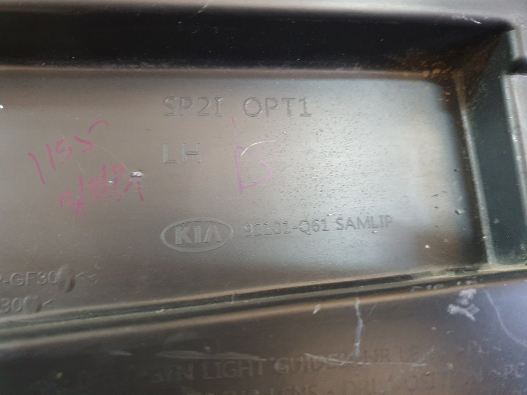 KIA Seltos 2018, 2019, 2020, 2021, 2022, 2023 Left Headlight