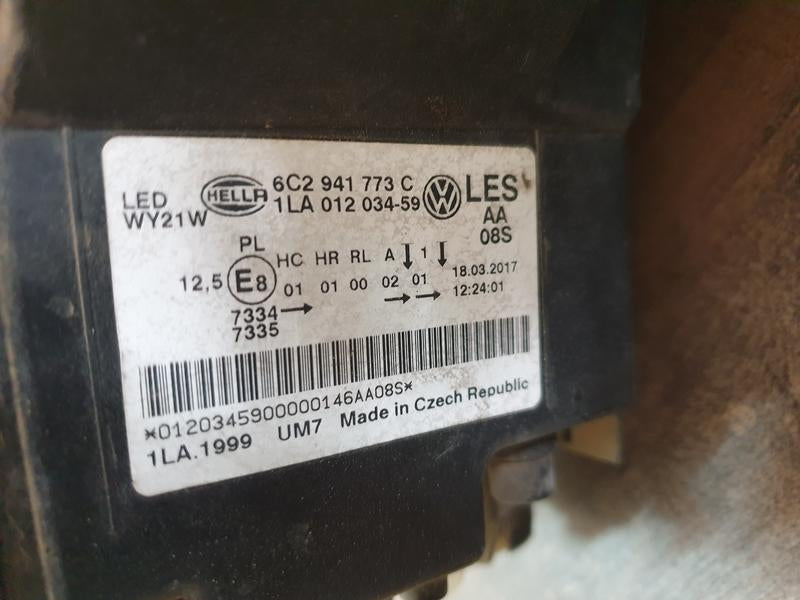 Original Used Volkswagen Polo Left Headlight