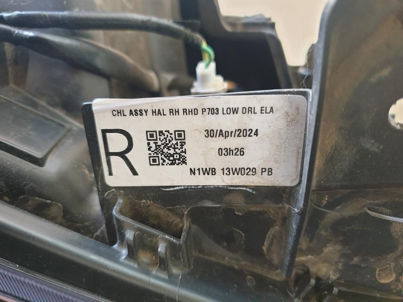 Original Used Ford Ranger Right Headlight
