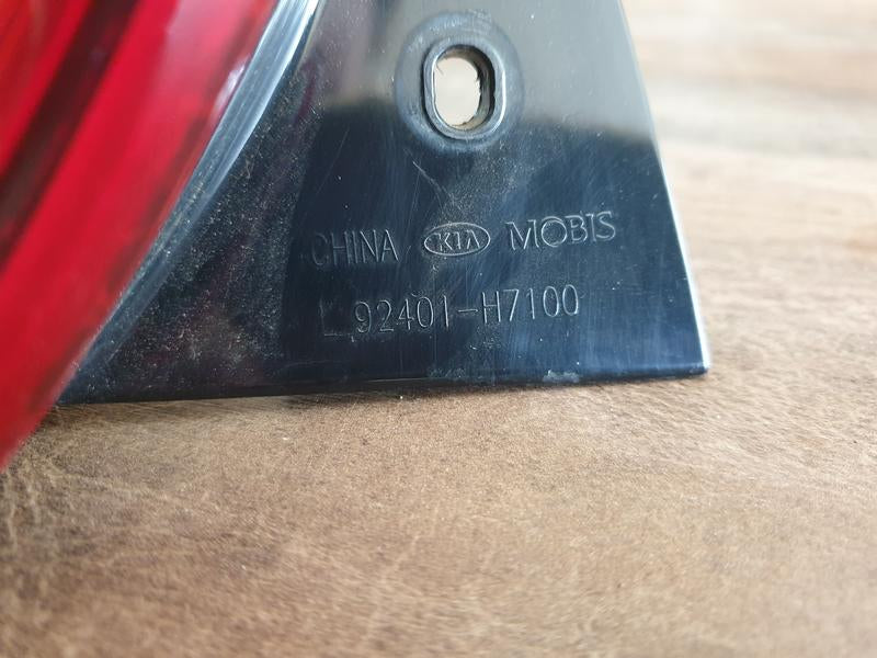Original Used Kia Pegas Left Taillight