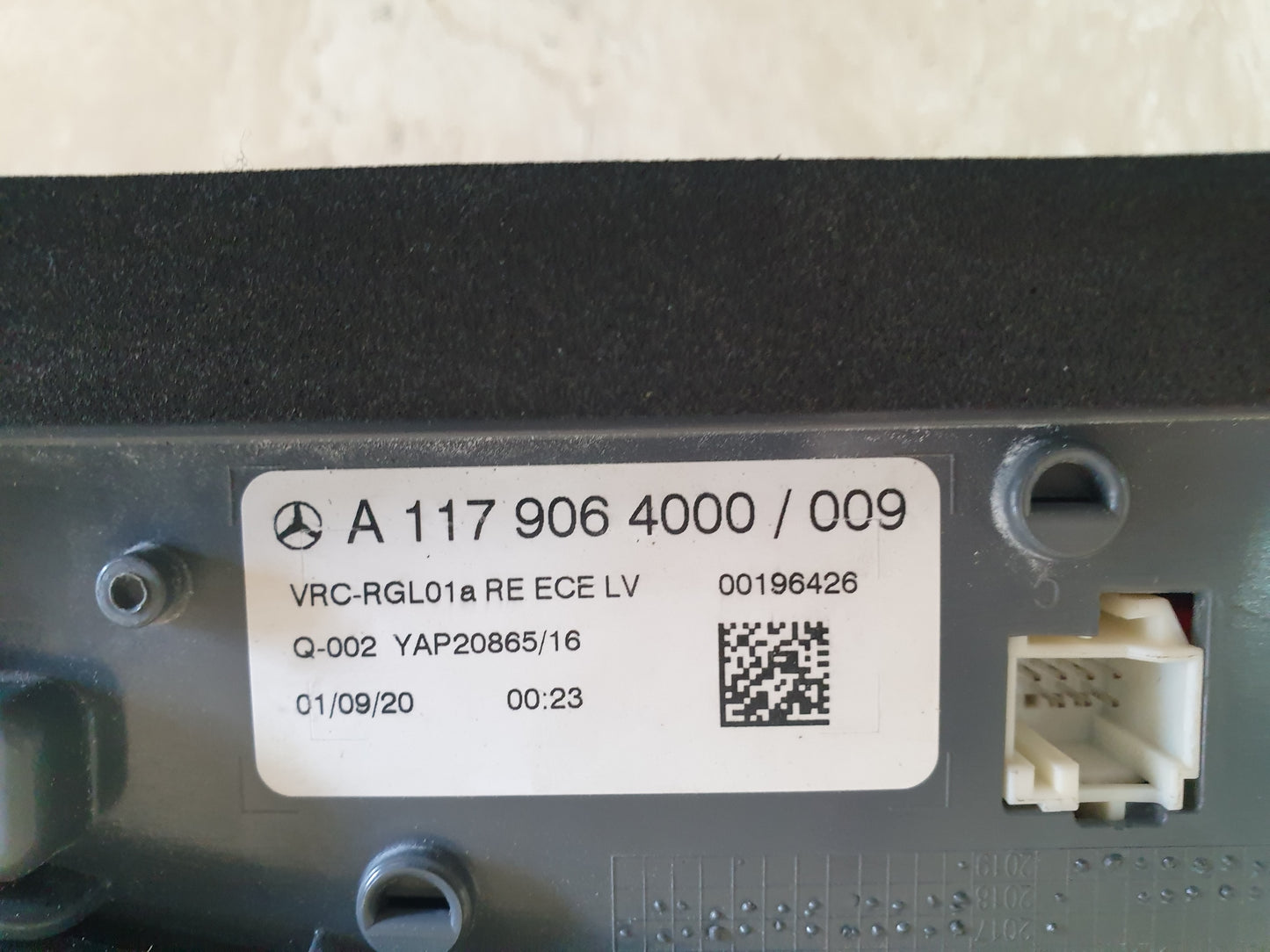 Mercedes-Benz CLA Class 2016, 2017, 2018, C117. W117 Right Rear Taillight