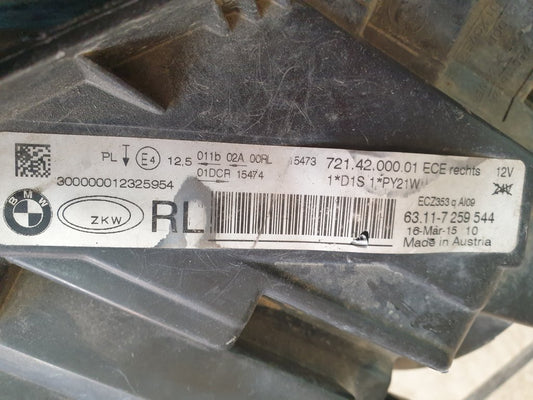 BMW 3 Series F31 Right Headlight