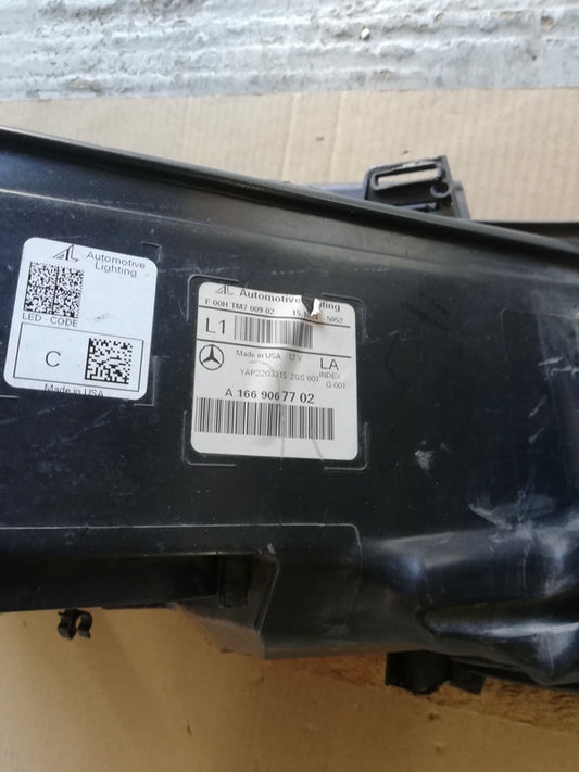 Mercedes-Benz GLE W166, 2017 Left Headlight