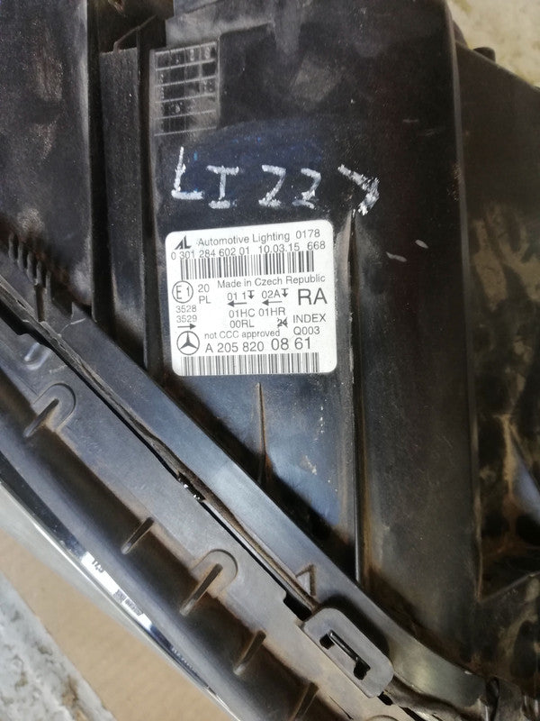 Mercedes-Benz C-Class W205 Right Headlight