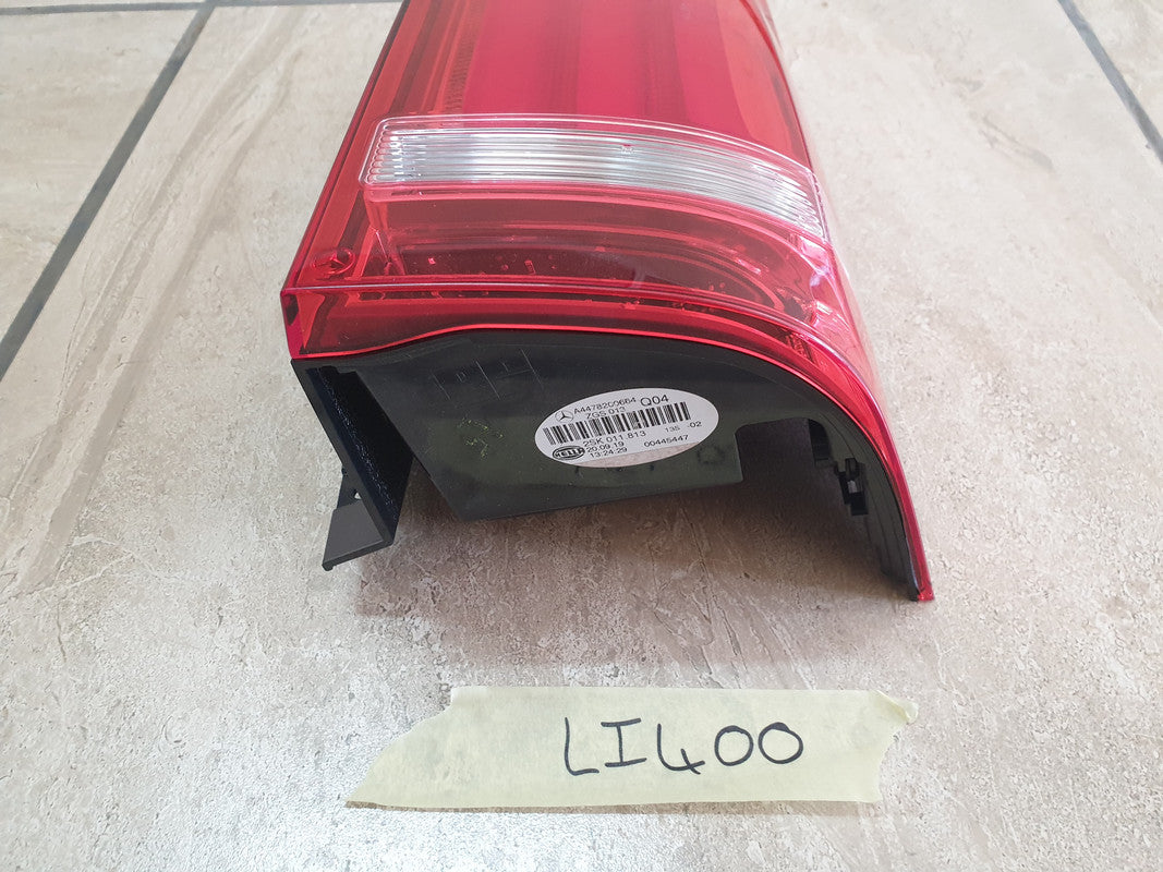 Mercedes-Benz V-Class 2015, 2016, 2017, 2018, W447 Left Taillight