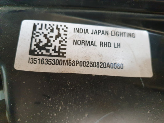 Toyota Starlet Suzuki Baleno Left Headlight