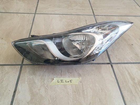 Hyundai Elantra 2011, 2012, 2013 Left Headlight