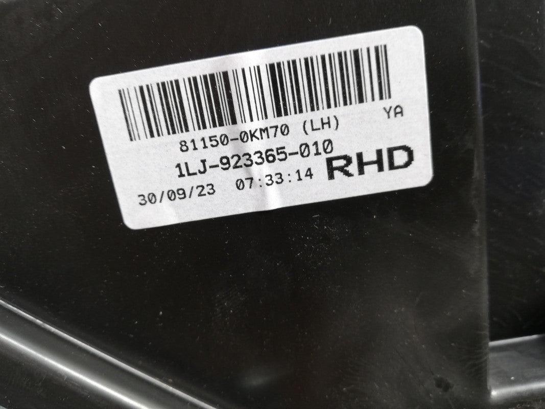 Toyota Fortuner 2021 Left Headlight